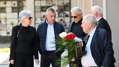 FOTO: Poslední rozloučení s diskařem Imrichem Bugárem.