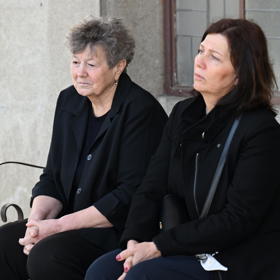 Poslední rozloučení s diskařem Imrichem Bugárem.