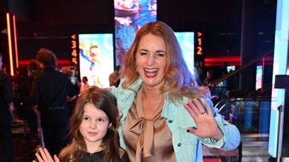 FOTO: Markéta Muzikářová  s dcerou Viktorií a synem Maxem.