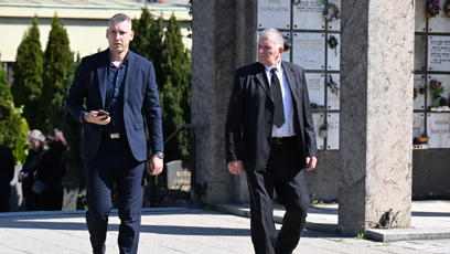 FOTO: Poslední rozloučení s diskařem Imrichem Bugárem.