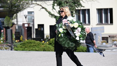 FOTO: Poslední rozloučení s diskařem Imrichem Bugárem.