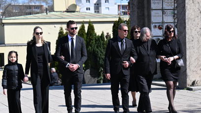 FOTO: Poslední rozloučení s diskařem Imrichem Bugárem.