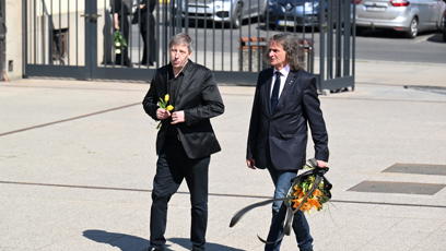 FOTO: Přišel se rozloučit i politik Miroslav Ševčík.