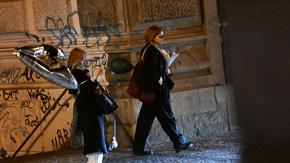 FOTO: Aňa odcházela s velkým nafukovacím A.