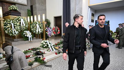 FOTO: Poslední rozloučení s diskařem Imrichem Bugárem.
