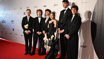 FOTO: Zpěvačka Marie April se svou kapelou.