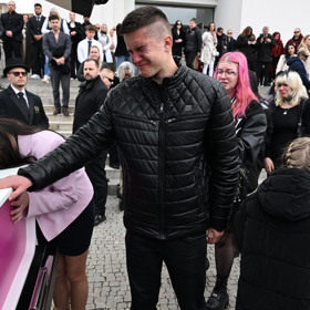 Poslední rozloučení s influencerkou Dominikou Elischerovou alias Mínou.