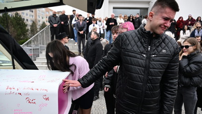 FOTO: Poslední rozloučení s influencerkou Dominikou Elischerovou alias Mínou.