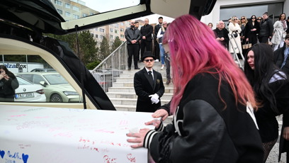 FOTO: Hosté se loučí s Mínou.