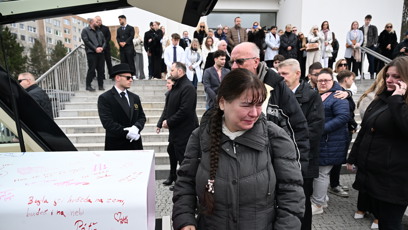 FOTO: Poslední rozloučení s influencerkou Dominikou Elischerovou alias Mínou.