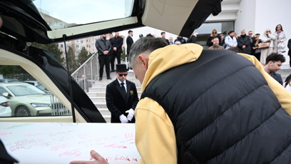 FOTO: Poslední rozloučení s Mínou.