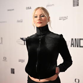 Annet X na slavnostním večeru Ceny Anděl. 