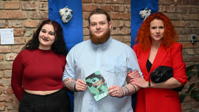 FOTO: Elias Decastelo se svou maminkou Štěpánkou Decastelo a manželkou Kristínou.