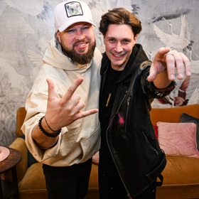 Rapper Eduard Rovenský s Jakubem Moulisem. 