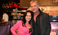 Heidi Janků a Martin Maxa na křtu videoklipu.