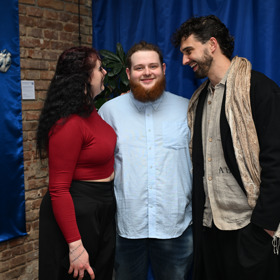 Elias Decastelo s manželkou Kristínou a Šimonem Bilinou.