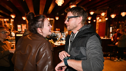 FOTO: Jaromír Nosek svou partnerku Ivetu Bendlovou pořádně rozesmál.