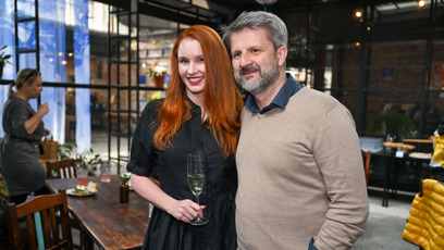 FOTO: Mezi kmotry knihy Sběratel dívek byla i herečka Denisa Nesvačilová.