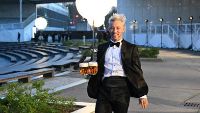 FOTO: Jakub Bína byl v dobrém rozmaru.