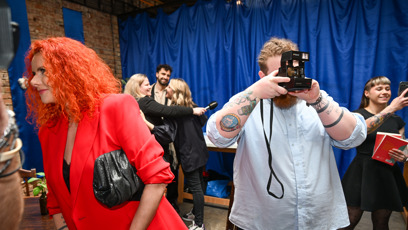 FOTO: Elias Decastelo vytáhnul foťák.