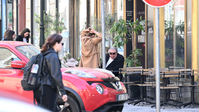 FOTO: Gérard Depardieu je v Praze.