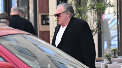 FOTO: Gérard Depardieu je v Praze.