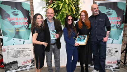 FOTO: Křest knihy Sběratel dívek.