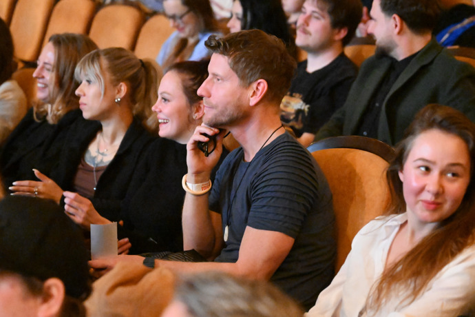 FOTO: Iveta Bendlová a Jakub Nosek během promítání dokumentu Derecidiva.