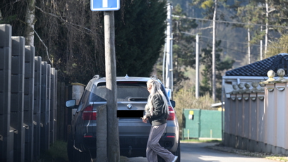 FOTO: Lela Ceterová ráno odvezla děti do školy a školy.