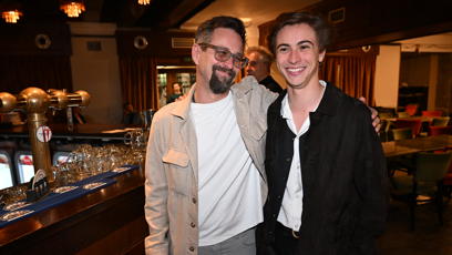 FOTO: Jan Dolanský se synem Maximiliánem.