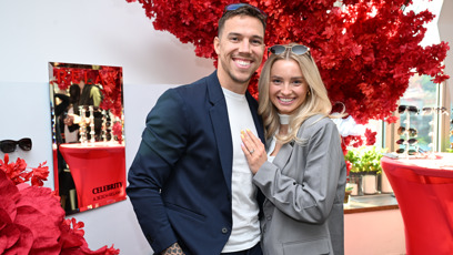 FOTO: Denisa Valová s manželem Kryštofem Novákem na oslavě 30. narozenin Relaxu.