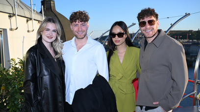 FOTO: Martin Dubovický a Miroslav Dubovický se svými partnerkami.