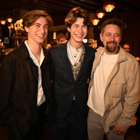 Rodinný klan Dolanských vyrazil do kina v plné sestavě.