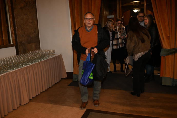 FOTO: Pavel Kikinčuk dorazil na premiéru.