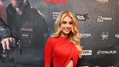 FOTO: Zedníková byla nepřehlédnutelná.