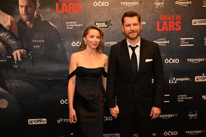 FOTO: Manželka Davida Švehlíka byla okouzlující.