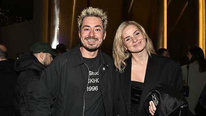 FOTO: Mirai Navrátil se svou partnerkou Sárou Slezákovou.