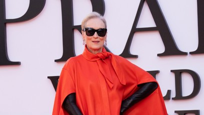 FOTO: Meryl Streep byla k nepřehlédnutí.