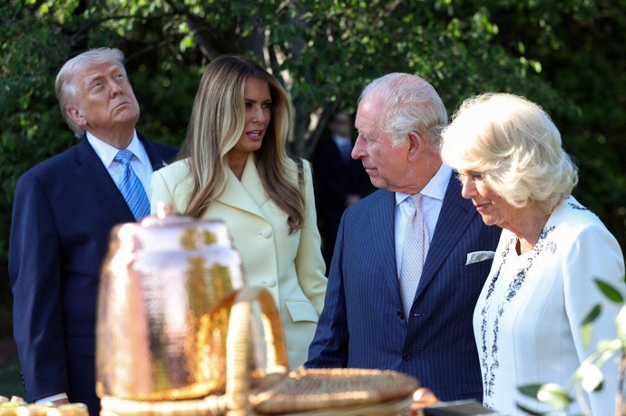 FOTO: Návštěva britského krále v USA.