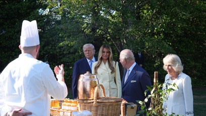 FOTO: Návštěva královského páru v USA: