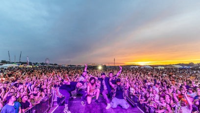 FOTO: Původní sestava kapely UDG na koncertě.