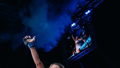 FOTO: MMA zápasnice Lucia Szabová.