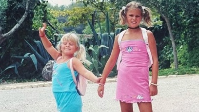 FOTO: Ornella Koktová a Charlotte Štiková před lety.