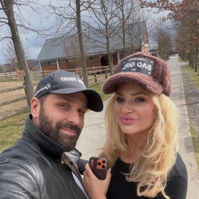 Monika Babišová a Ivan Šablatura. 