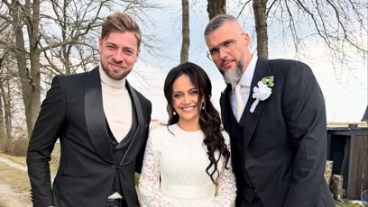 FOTO: Režisér Petr Větrovský se účastnil i samotného svatebního obřadu Lucie Bílé a Radka Filipi.