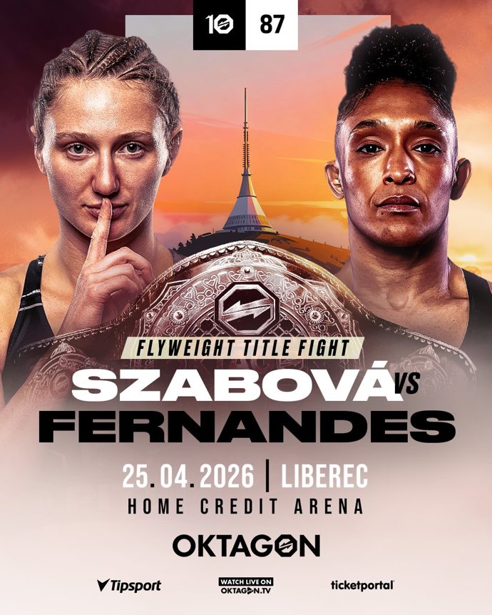 FOTO: Lucia Szabová se na Oktagonu 87 postaví proti Leidiane Fernandes.