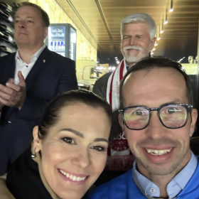 Jana Doleželová přišla na fotbal, kdy Česko hrálo proti Irsku.