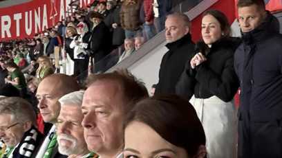 FOTO: Jana Doleželová byla na fotbale se svým expartnerem.