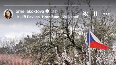 FOTO: Ornella Koktová tráví Velikonoce se svými dětmi.