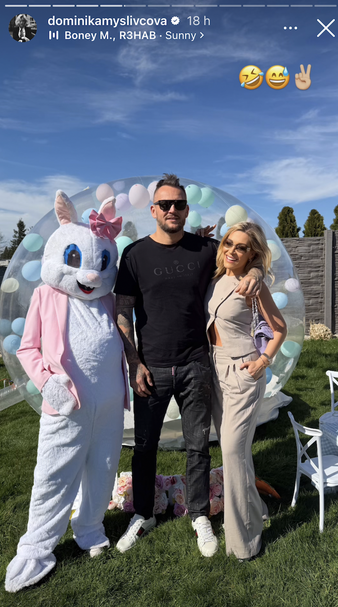 FOTO: Dominika Myslivcová prožila velikonoční svátky s partnerem a rodinou. – stránka 2